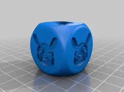 PIkachu Heads Tails D6