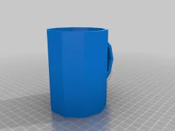 Polyhedral Mug Can Holder