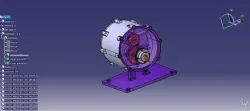 reducteur à engrenage / gear reducer