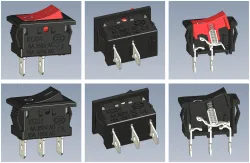 Rocker Switch KCD1-101 (2pin, 3pin)