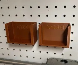 Ryobi One+ Battery (& Tool) Pegboard Holder
