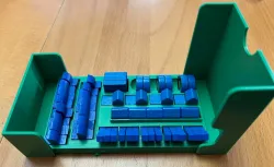 Settlers of Catan Piece Box (Base, Cities and Knights, Seafarers)
