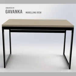 Simple Modelling Desk