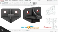 Solidworks - Beginner Tutorials | Component Modelling | EP 1 &2