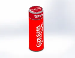 Solidworks Coca Cola Flask