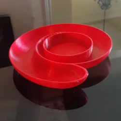 Spiral Dipping Platter