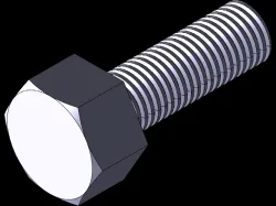 Threaded Hex Screw