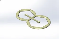 tool to draw equilateral pentagon and equilateral hexagon