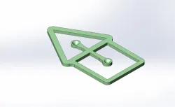 tool to draw square and equilateral triangular