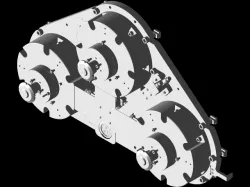 Tooling for 3 positions