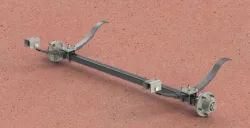 TRAILER LEAF SPRING AXLE KIT 1500 Lbs. Capacity