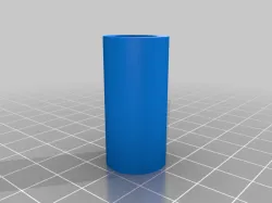 Trumpet mouthpiece adapter for piccolo trombone (by Luckytucker1)