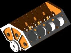 V8 engine WORKING INTERNALS