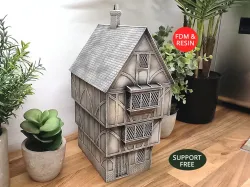 Vogland Medieval / Tudor Town House (support free)