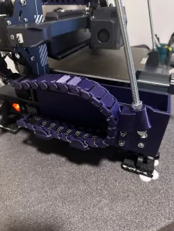 Waste Bin for the Chain System & Pro z-axis stabilizer (Neptune 3/4 pro) Remix