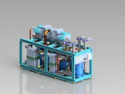 Water-to-water heat pump