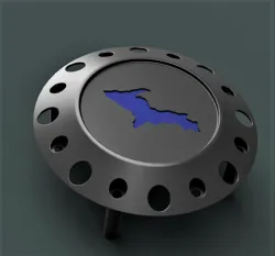 Wheel rim cap for Chevy truck