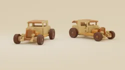 Wooden Hot Rod