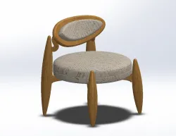 WOODEN SINGLE SOFA