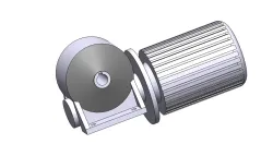 Worm gear electro gearbox