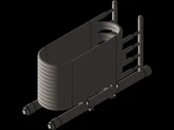 12hp tube in tube condenser