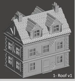 15mm buildings WW1/WW2 wargame terrain