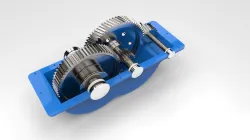 2 Stage Helical Gearbox