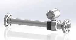 3" Sick Ultrasonic Meter
