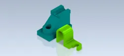 3D CAD Basic exercise/Two-way Span Pad And support Frame /Autodesk Inventor Pro