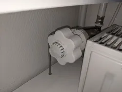 3D printed radiator knob