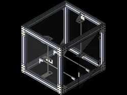 3D Printer Enclosed Cube Frame