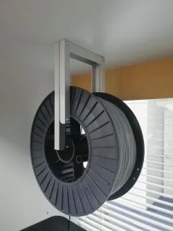 3KG Filament Spool Holder Aluminium + 3D print 