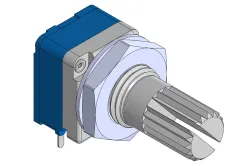 9mm Metal Shaft Potentiometer - single unit