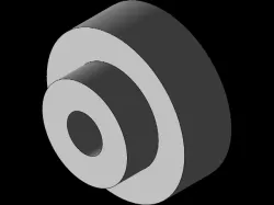 Assemblie axial Bearing model P204