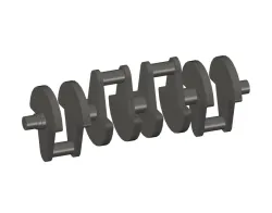 AuoCAD - Crankshaft