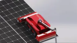 Automated Solar Panel Cleaner