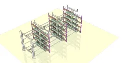 Bar And Pipes Storage Racks, Tube Storage Racks, Stackable Pipe Racks