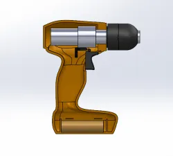 BLACK+DECKER 8V Drill/Driver CAD Model
