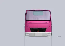Cabin Mitsubishi FE71