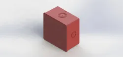 Caja plástica para disyuntor
