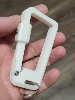 carabiner with secure lock