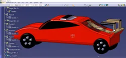 Catia V5 R21 car design
