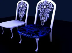 CHAIE AND FRAME OF CHAIR  GONTAR PETER
