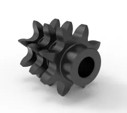 CHAIN SPROCKET DIN 8187 08B-3