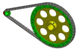 Chain & Wheel (SKF ISO - 11Z 32B-2 --11SB120H120L90.0R1)