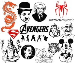 Character Logos in 3D (20+)