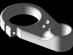 cnc vacuum cleaner bracket