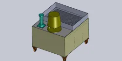 Coolant Tank Sheet Metal 100 Liters capacity
