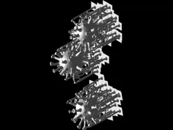 COVID - 19 Virus Halloween Deco Coronavirus Resin 3D printable