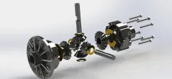 Differential axles GAZ-22177 and others.